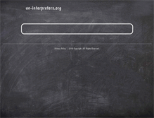 Tablet Screenshot of jeffrey-travels.un-interpreters.org